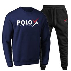 Conjunto Moletom Gola Careca Polo Xtreme Agasalho ... - Polo Blu