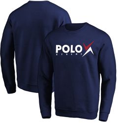 Blusa Moletom Gola Careca Polo Xtreme Agasalho Out... - Polo Blu