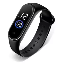 Relógio Digital Unissex Led Pulseira em Borracha V... - Polo Blu