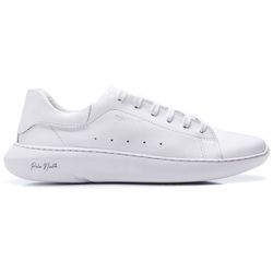 Sapatênis Todo Branco Trabalho enfermagem uniforme... - Polo North