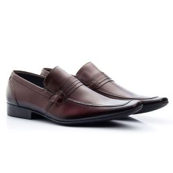 Sapato Social Modelo Italiano Mouro Polo North Sol... - Polo North