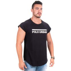 Camiseta Pit Monster Masculina Polo Urban - Preta - POLO URBAN