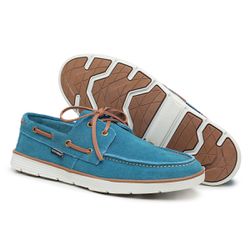 Mocassim Masculino Dockside Top Sider Camurça - Az... - POLO URBAN