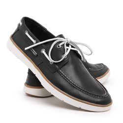 Mocassim Masculino Dockside Top Sider Camurça - Pr... - POLO URBAN