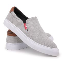 Slip on lona cinza - POLO URBAN