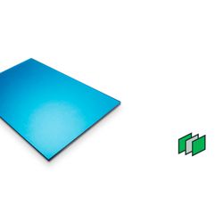 policarbonato Compacto Azul Policarbonato, Compacto, Chapa de Policarbonato compacta, Placa de Policarbonato compacta