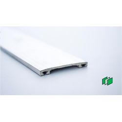 Barra Chata em alumínio emenda e fixação 40mm 6mts... - POLY SHEET POLICARBONATO 