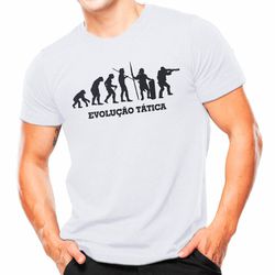 CAMISETA MILITAR EVOLUÇÃO TÁTICA - AT1.001937 - PONTO TÁTICO