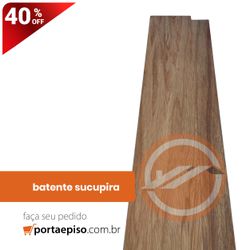 BATENTE SUCUPIRA 3X14 COM REBAIXO MAPAF - Porta & Piso