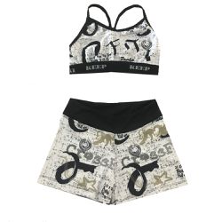 Conjunto Bege Estampada - Power Keep