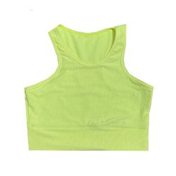 Top Cropped Amarelo Neon - Power Keep