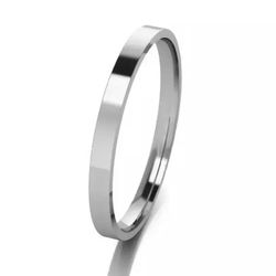 Aliança Individual Prata 925 Fio Quadrado De 2mm -... - Desejo de Prata ®️