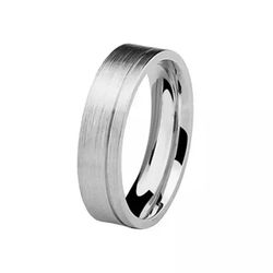 Aliança Individual Prata 925 5mm Anatômica - 90034... - Desejo de Prata ®️