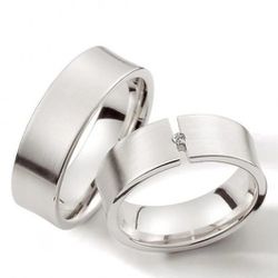 Par De Aliança Prata 925 Sonhos 6mm - 900367 - Desejo de Prata ®️