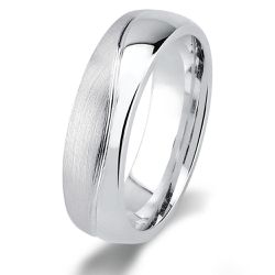 Aliança Individual Prata 925 Esplêndida 5mm - 9004... - Desejo de Prata ®️