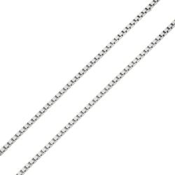 Corrente De Prata 925 Veneziana De 0,5mm Com 45cm ... - Desejo de Prata ®️