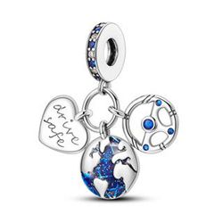 Berloque Prata 925 Viagens - 900087 - Desejo de Prata ®️