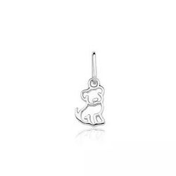 Pingente De Prata 925 Cachorrinho Vazado - 900091 - Desejo de Prata ®️