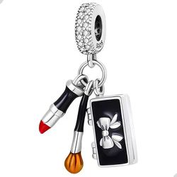 Berloque Prata 925 Maquiagem - 900096 - Desejo de Prata ®️