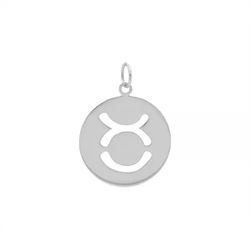 Pingente De Prata 925 Signo Touro - 900134 - Desejo de Prata ®️