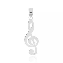 Pingente De Prata 925 Clave De Sol - 900142 - Desejo de Prata ®️