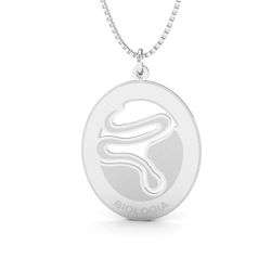 Pingente De Prata 925 Formatura Biologia G - 90016 - Desejo de Prata ®️