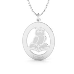 Pingente De Prata 925 Formatura Letras G - 900168 - Desejo de Prata ®️