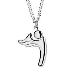 Pingente De Prata 925 Anjo Estilizado - 900426 - Desejo de Prata ®️