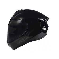 CAPACETE AXXIS DRAKEN SOLID PRETO BRILHANTE - V016 - PRESIDENTE MOTOS