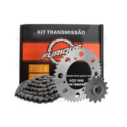 KIT RELAÇÃO (TRANSMISSÃO) BIZ100 - 26206 - PRESIDENTE MOTOS