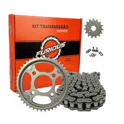 KIT RELAÇÃO (TRANSMISSÃO) CBX TWISTER 250 DE 2002 ... - PRESIDENTE MOTOS