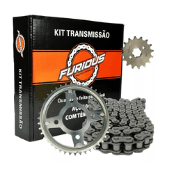 KIT RELAÇÃO (TRANSMISSÃO) CROSSER 150 - 28120 - PRESIDENTE MOTOS