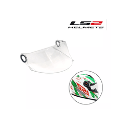 VISEIRA LS2 FF358 CRISTAL ORIG. - 09981 - PRESIDENTE MOTOS