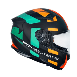 CAPACETE MT KRE SIGN LARANJA FOSCO - V0295 - PRESIDENTE MOTOS