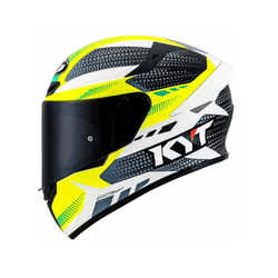 CAPACETE KYT TT-COURSE DALLA PORTA LEOPARD AZUL CL... - PRESIDENTE MOTOS