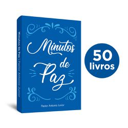 50 Livros de bolso Minutos de Paz - Presente Cristão