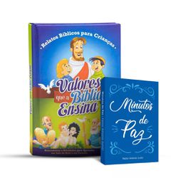 Kit Valores Que A Bíblia Ensina | Livro Infantil +... - Presente Cristão