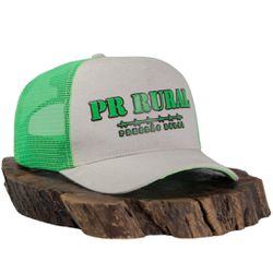 Boné Trucker Pressão Rural Linho PR Rural Verde - ... - Pressão Rural