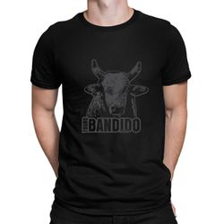 Camiseta Pressão Rural Preta Touro Bandido - cmcpt... - Pressão Rural