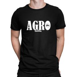 Camiseta Pressão Rural Preta Agro Branco - cmcpagr... - Pressão Rural