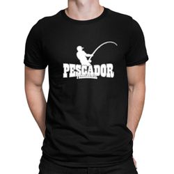 Camiseta Pressão Rural Preta Pescador - cmcppescad... - Pressão Rural