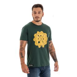 Camiseta Pressão Rural - Gadanho Verde e Amarelo -... - Pressão Rural