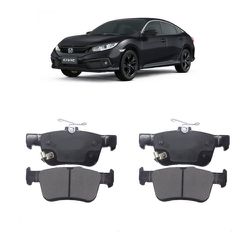 N2039 PASTILHA FREIO TRASEIRA HONDA NEW CIVIC - N2... - PRIMOAUTOPECAS