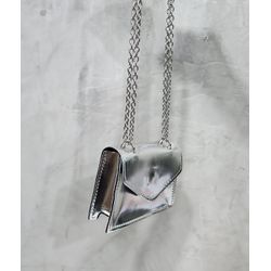 Mini Bag Prata Metalizda - 2547 - Closet