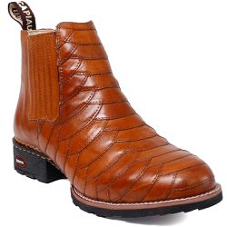 Botina Country Capiau Brahman Escamada Confort Whi... - CAPIAU BOOTS - Pra Quem Tem Raízes