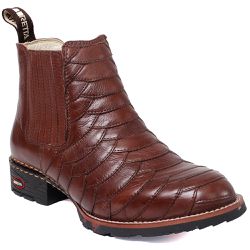 Botina Country Capiau Brahman Escamada Confort Caf... - CAPIAU BOOTS - Pra Quem Tem Raízes