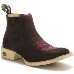 Botina Feminina Country Capiau Guzerá Confort Café... - CAPIAU BOOTS - Pra Quem Tem Raízes
