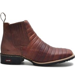 Botina Country Capiau Brangus Tatu Confort Sela - ... - CAPIAU BOOTS - Pra Quem Tem Raízes