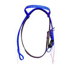 CABECADA TESTA BOOTS HORSE - SILICONE STRASS AZUL ... - PROTEC HORSE - A LOJA DOS GRANDES CAMPEÕES