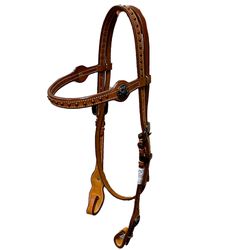 CABECADA TESTA COURO TOP EQUINE - AFOGADOR/REBITE/... - PROTEC HORSE - A LOJA DOS GRANDES CAMPEÕES
